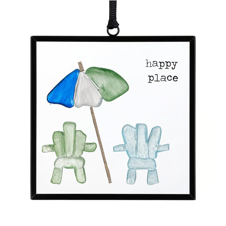 Find Your Happy Place Suncatcher