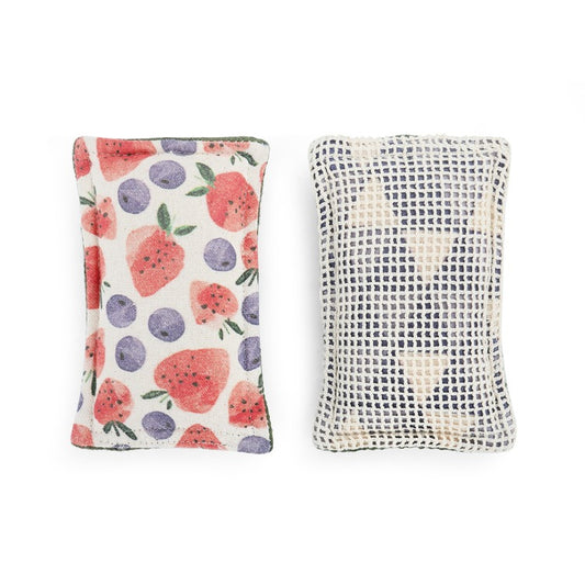 Strawberries Kitchen Sponge