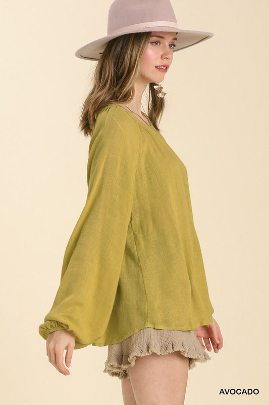 Round Neck Top