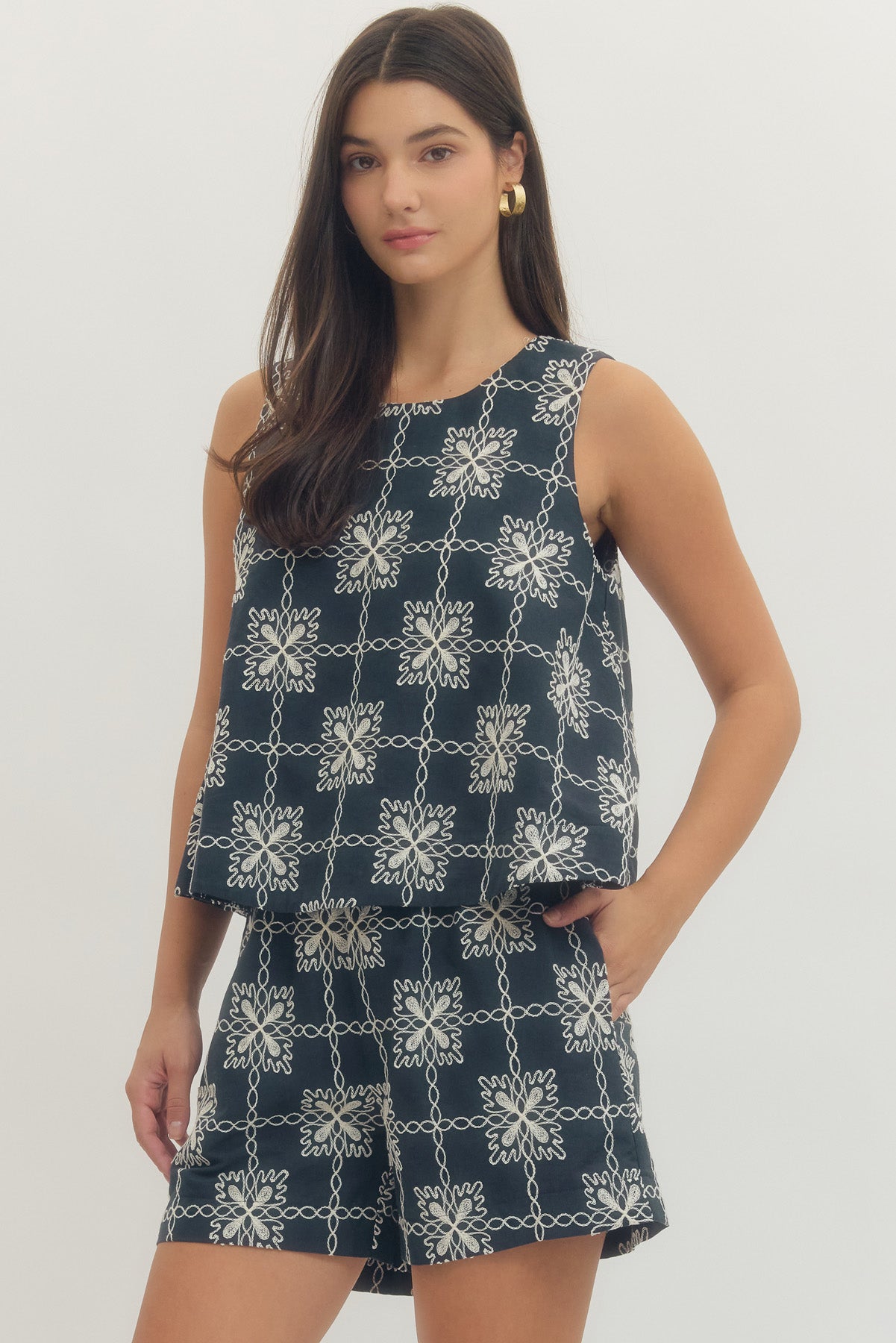 Patterned Matching Set (Set Sold Separately)
