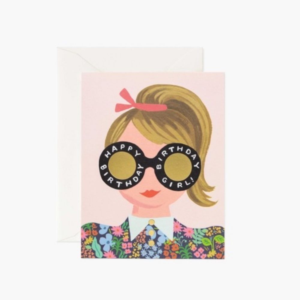 Meadow Birthday Girl Card