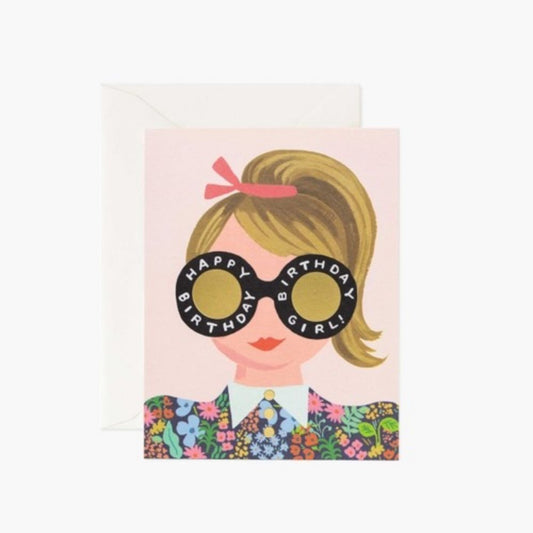 Meadow Birthday Girl Card