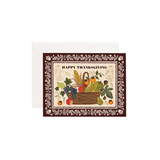 Harvest Thanksgiving Card