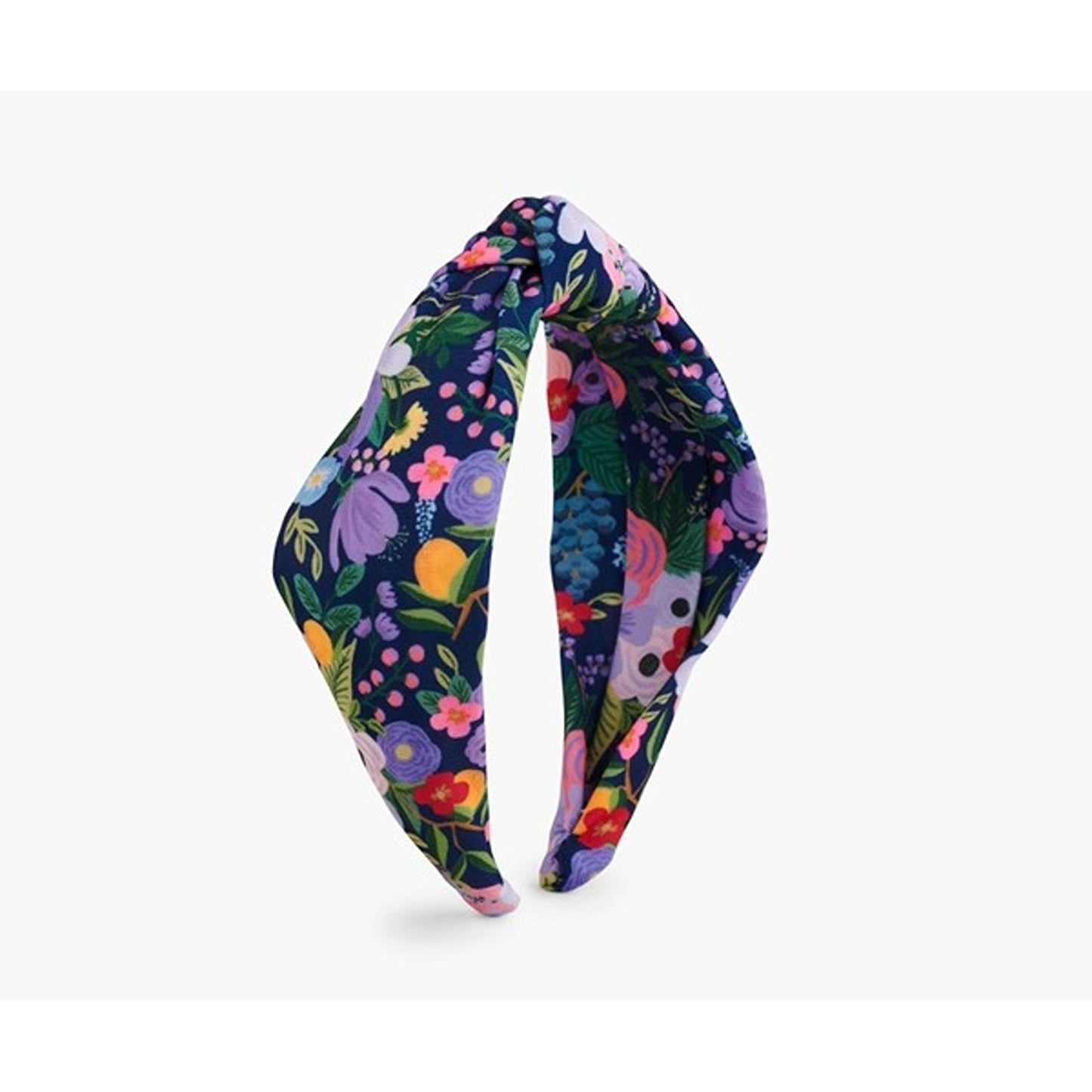 Garden Party Violet Knotted Headband