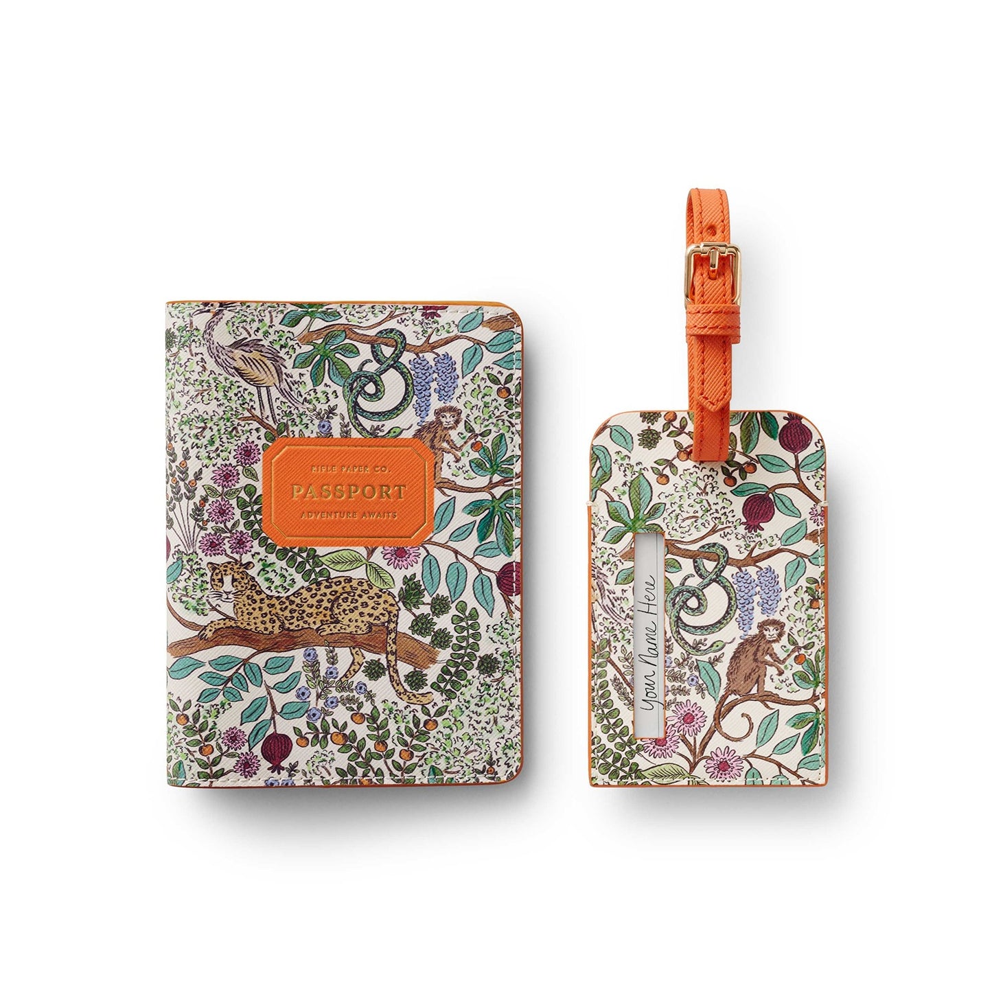Safari Passport & Luggage Tag Set