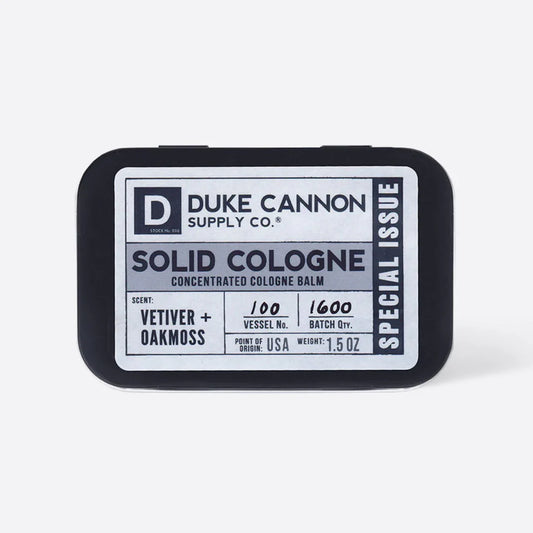 Solid Cologne - Vetiver + Oakmoss