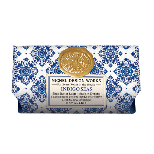 Indigo Seas Large Bath Soap Bar