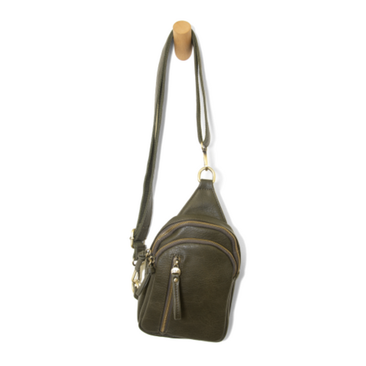 Skyler Sling Bag - Dark Moss