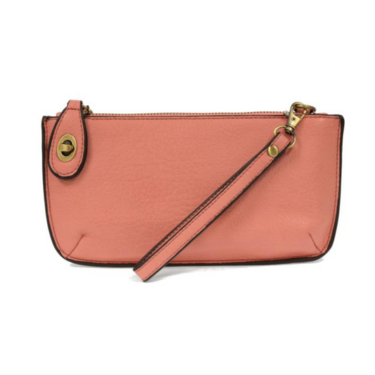 Mini Crossbody Wristlet Clutch - Taffy