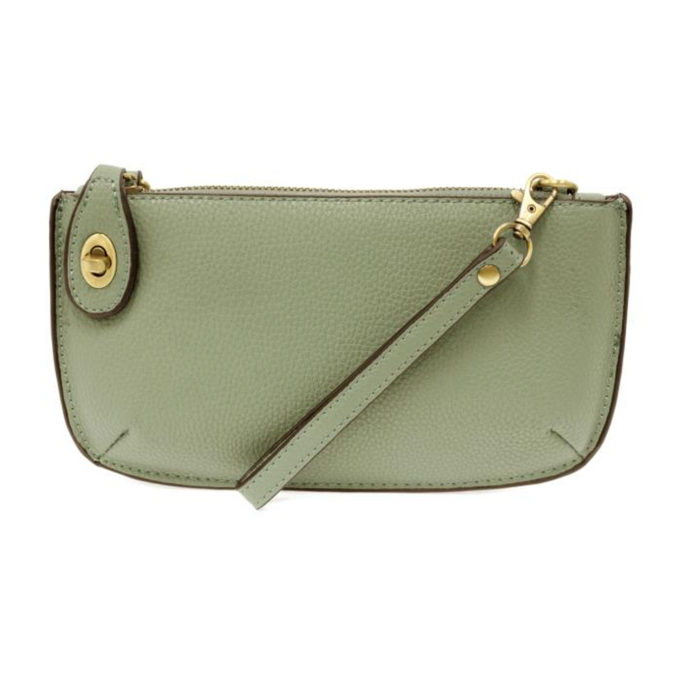 Mini Crossbody Wristlet Clutch - Sage
