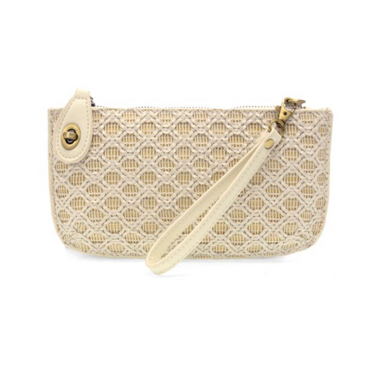 Lattice Clutch - White