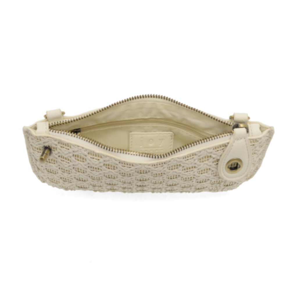 Lattice Clutch - White