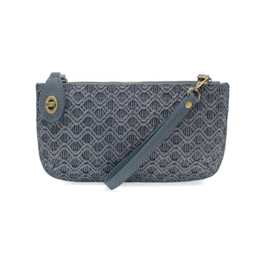 Lattice Clutch - Denim