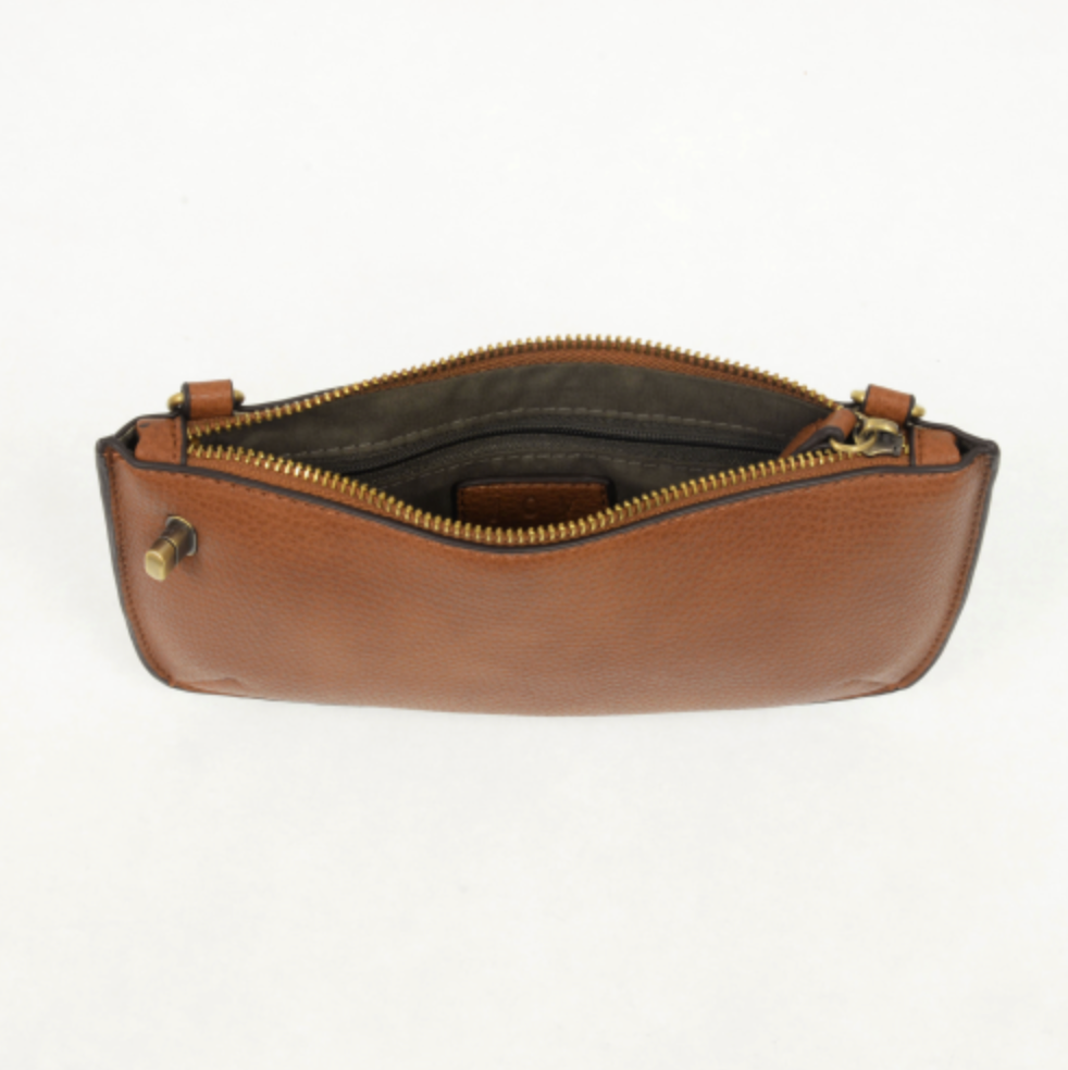 Mini Crossbody Wristlet Clutch - Cedar