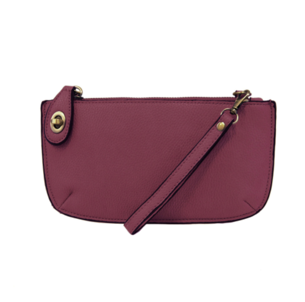Mini Crossbody Wristlet Clutch - Mulberry