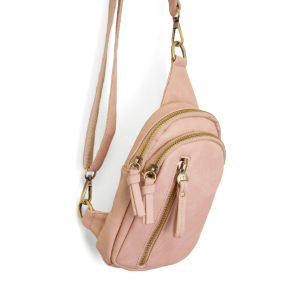Skyler Sling Bag - Rose Quartz