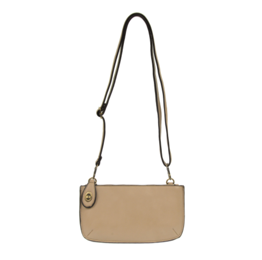 Mini Crossbody Wristlet Clutch - Beech Wood