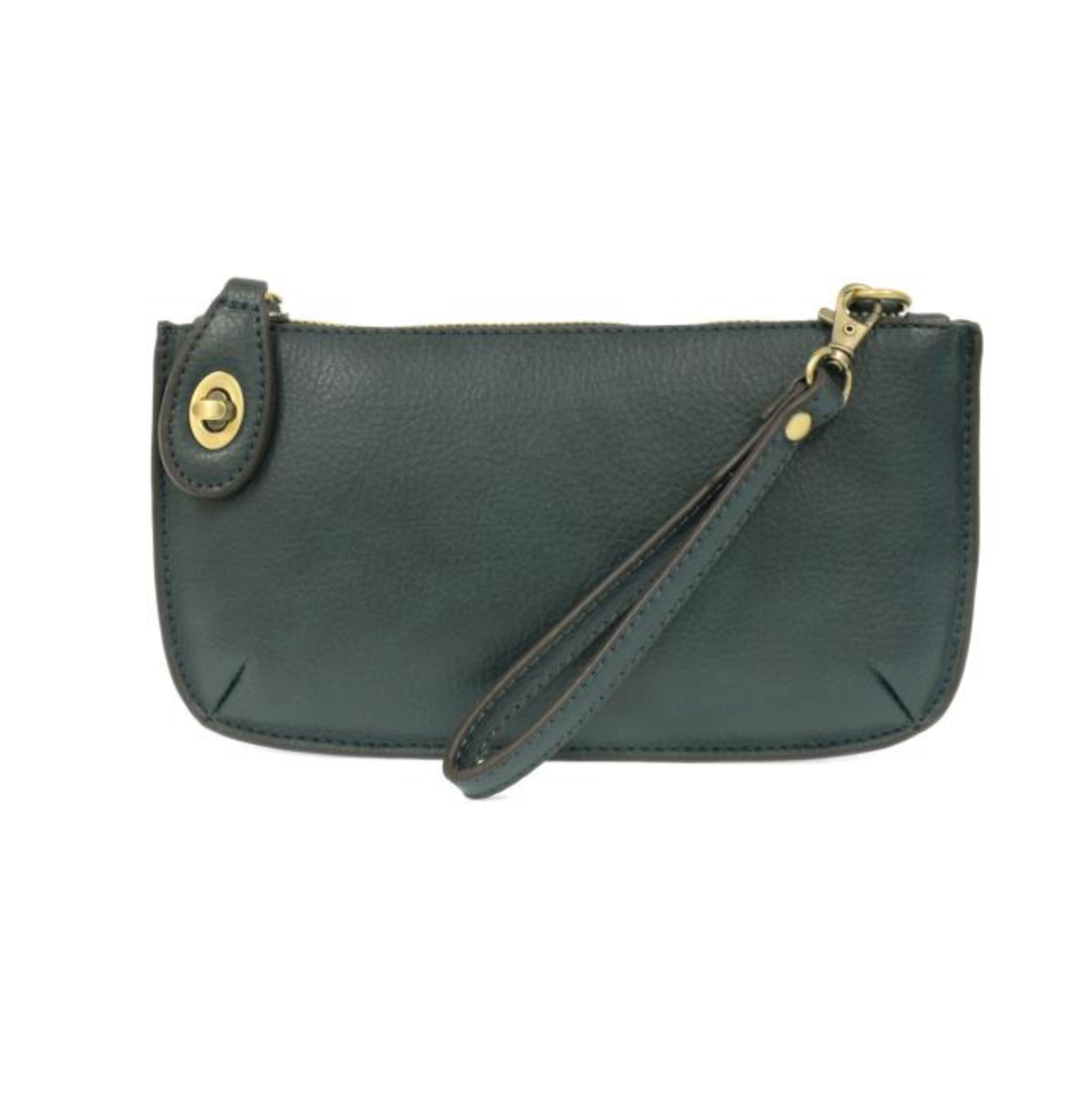Mini Crossbody Wristlet Clutch - Dark Teal