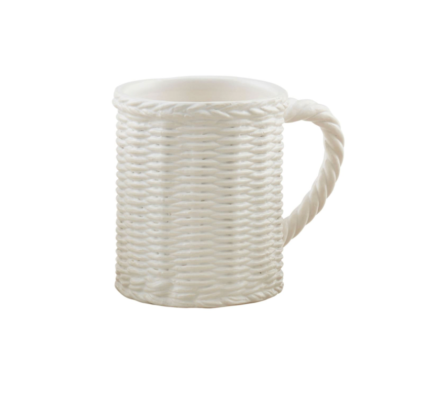 Woven Stoneware Mug