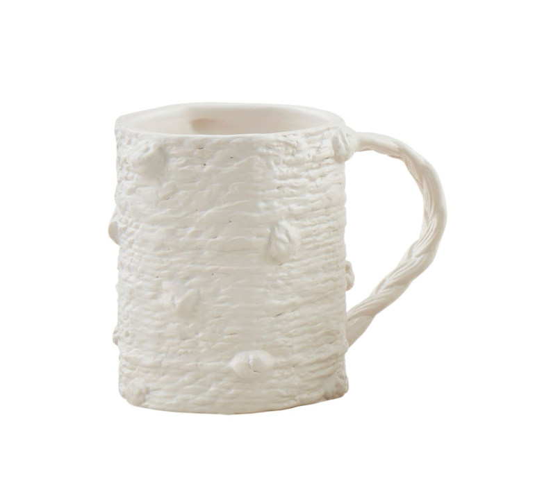 Woven Stoneware Mug