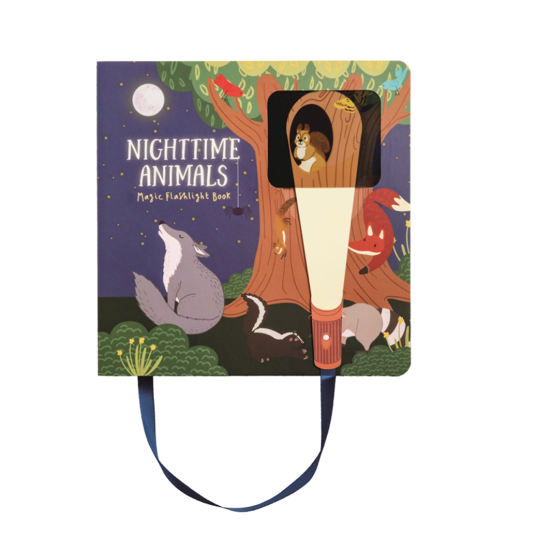 Under The Sea or Nighttime Animals Flashlight Book