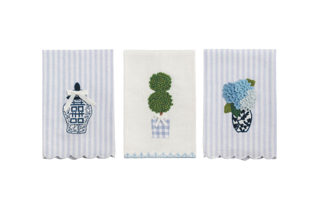 Embroidered Tea Towels