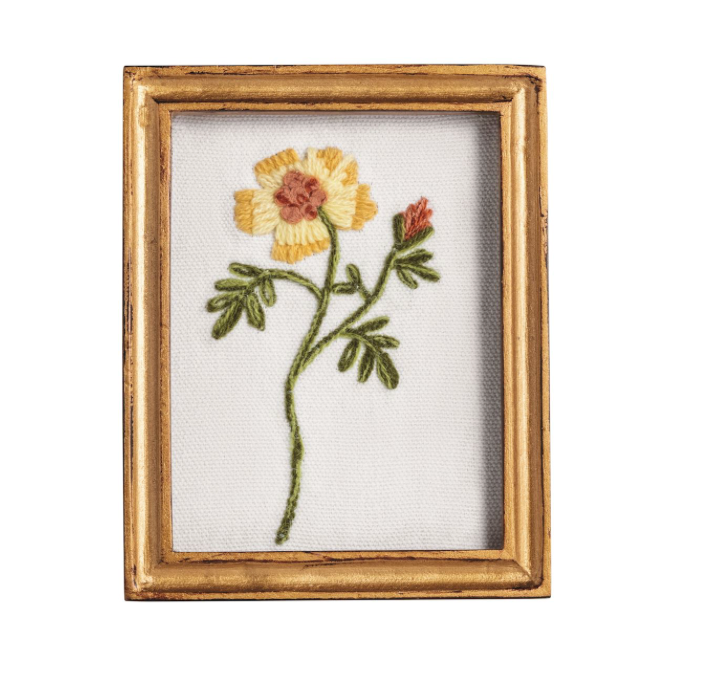Embroidered Wooden Frame