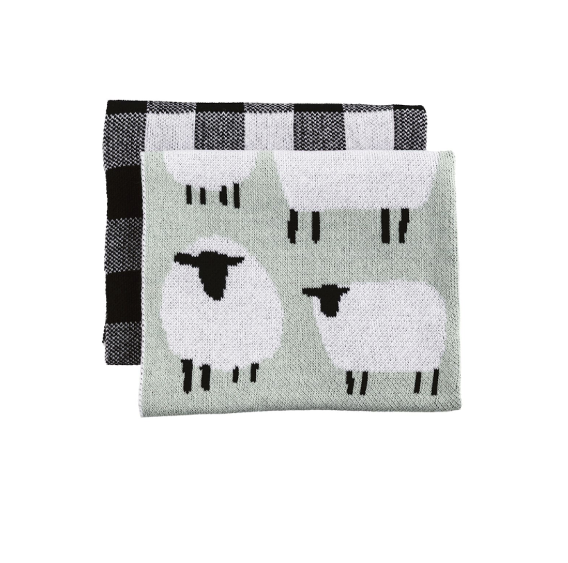 Farm Animal Knit Towels