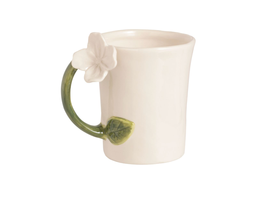 Flower Handle Mug