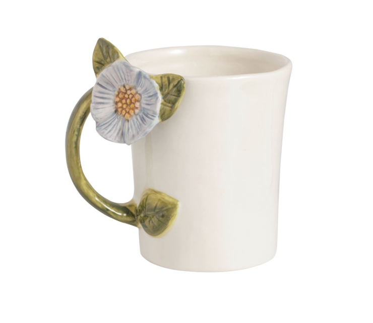 Flower Handle Mug