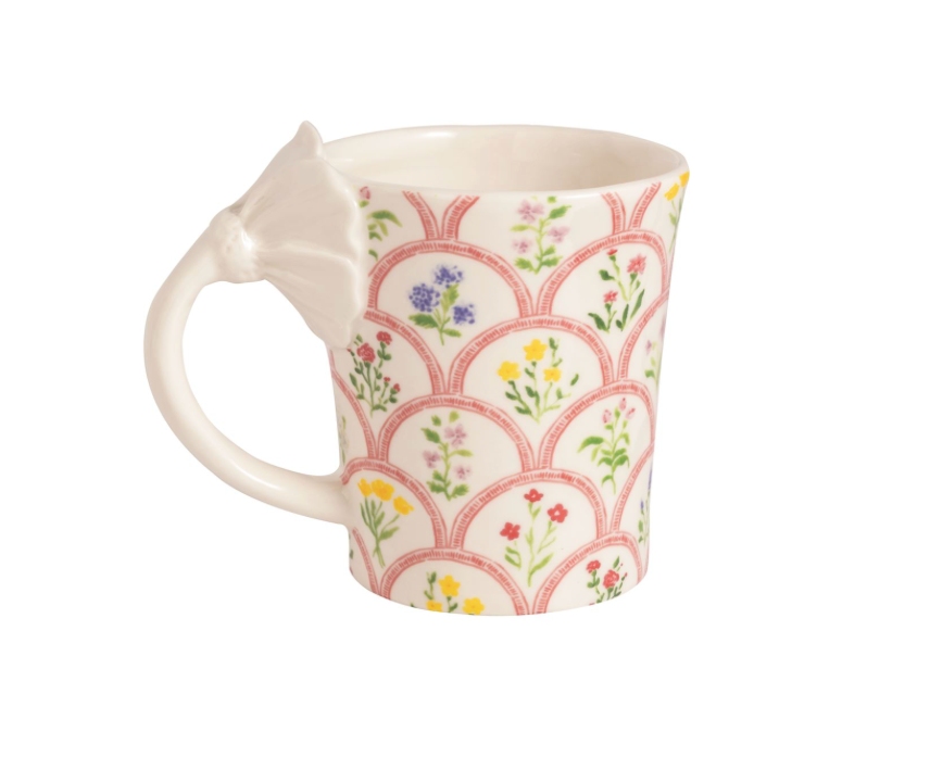 Flower Handle Mug