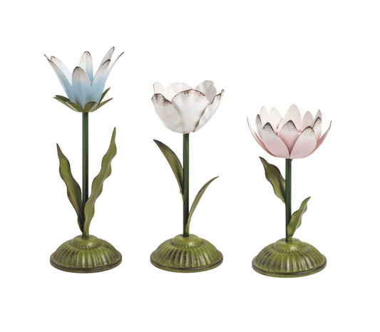 Floral Candle Sticks