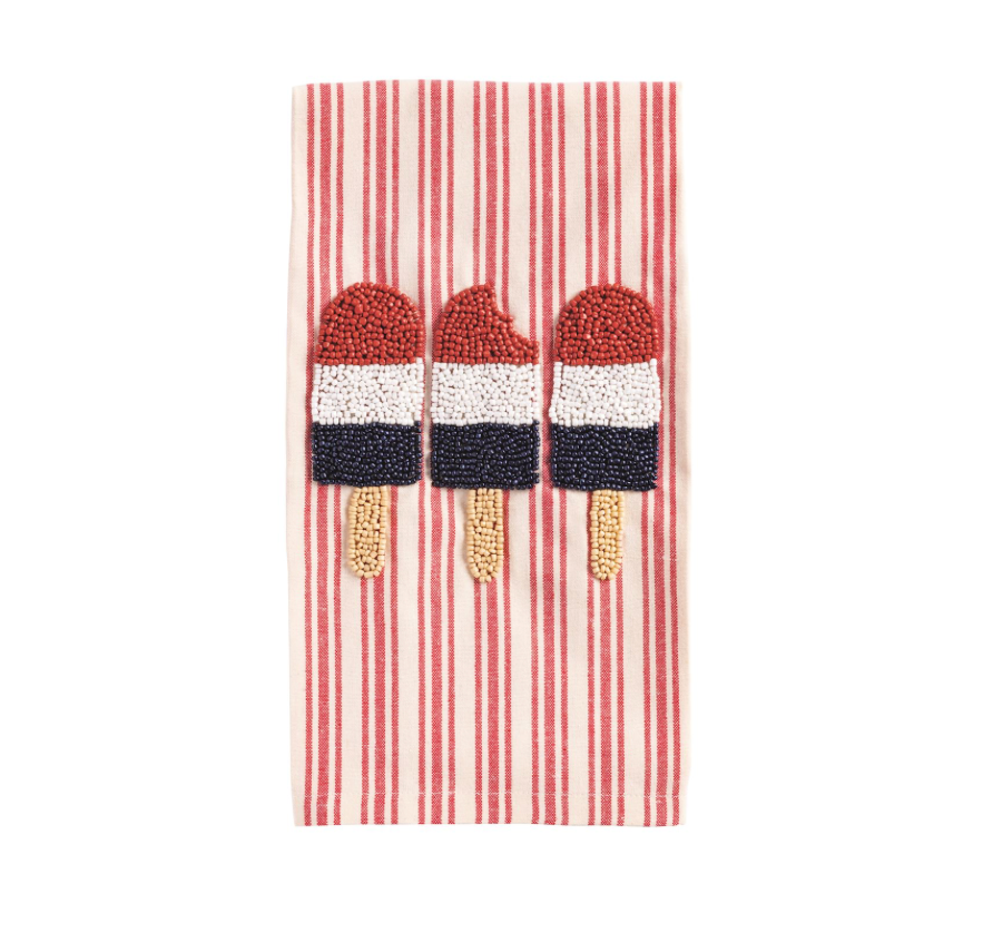 Ice Pop Beaded Towel