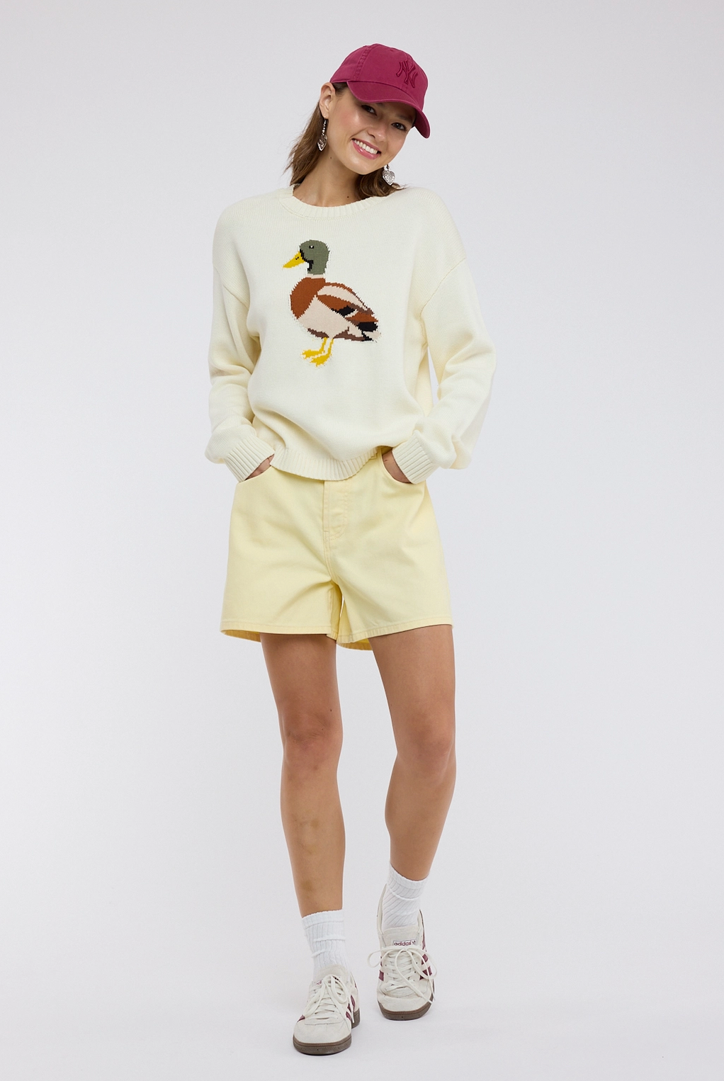Mallard Duck Knit Sweater