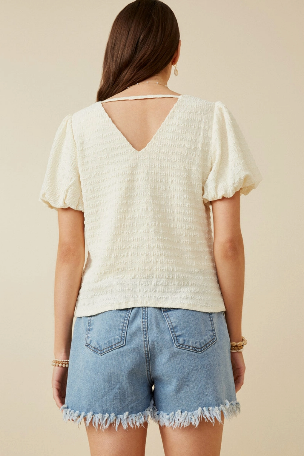Gathered Front Top