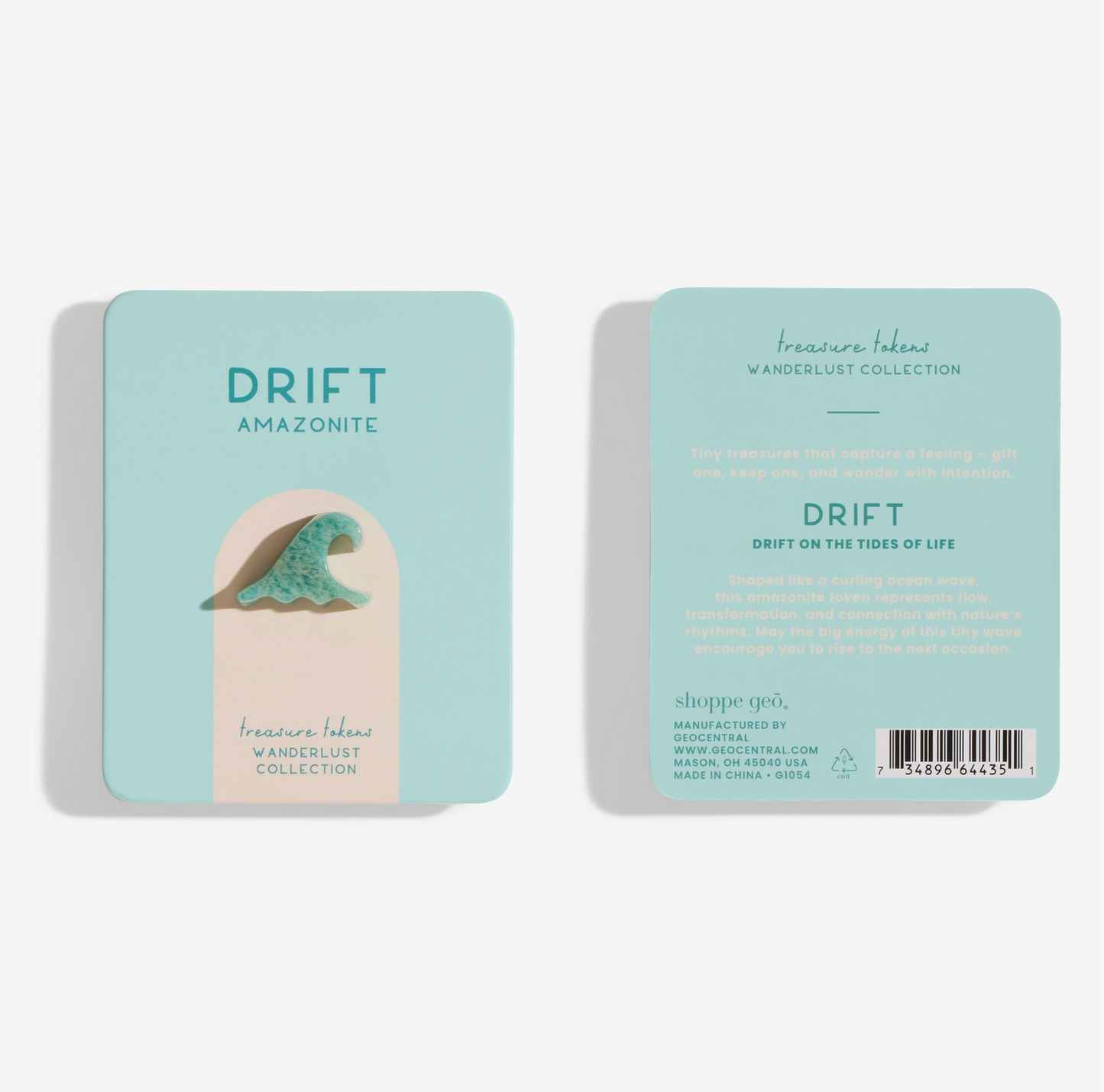 Treasure Tokens: Amazonite Crystal Wave