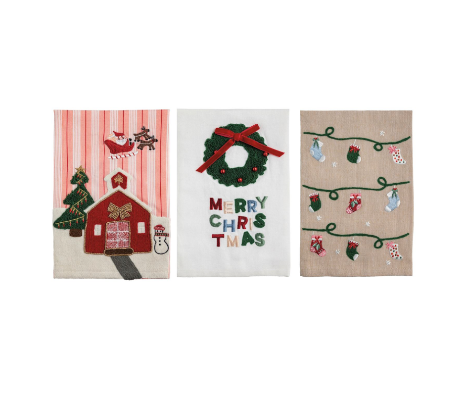 Whimsical Holiday Towel