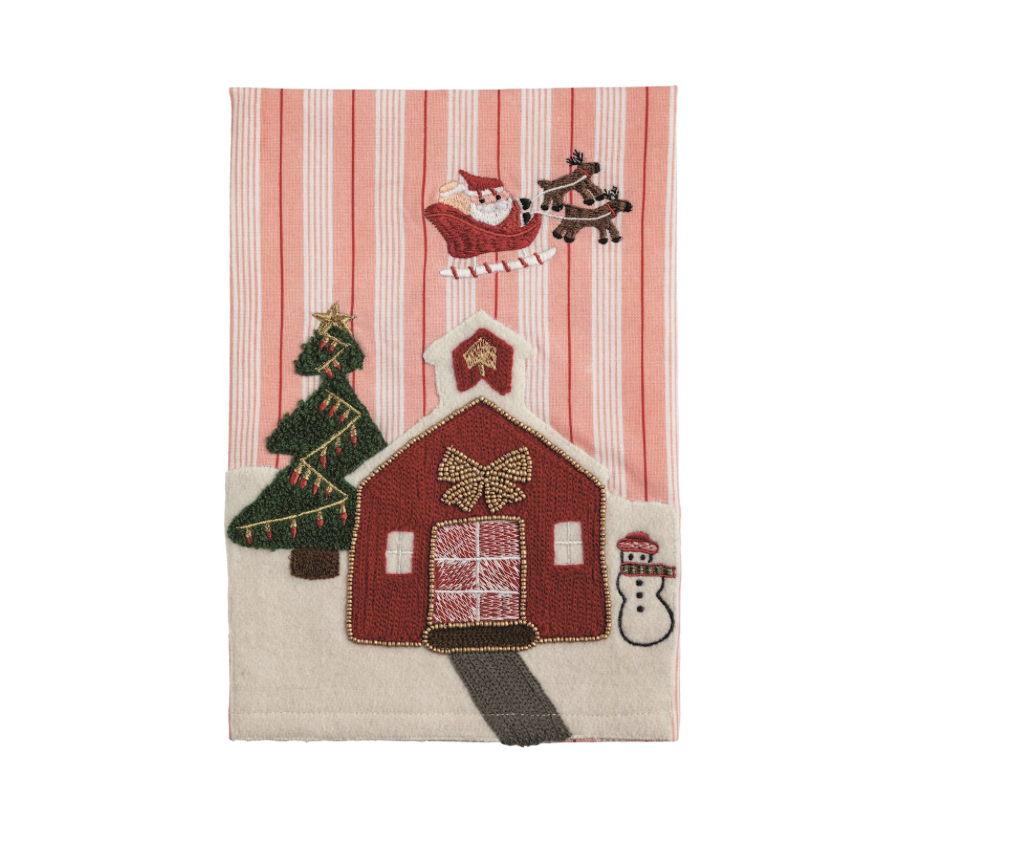 Whimsical Holiday Towel