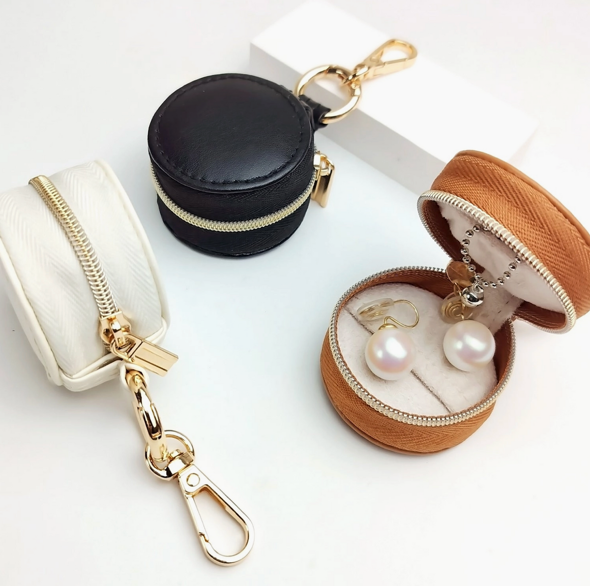 Mini Keychain Jewelry Box