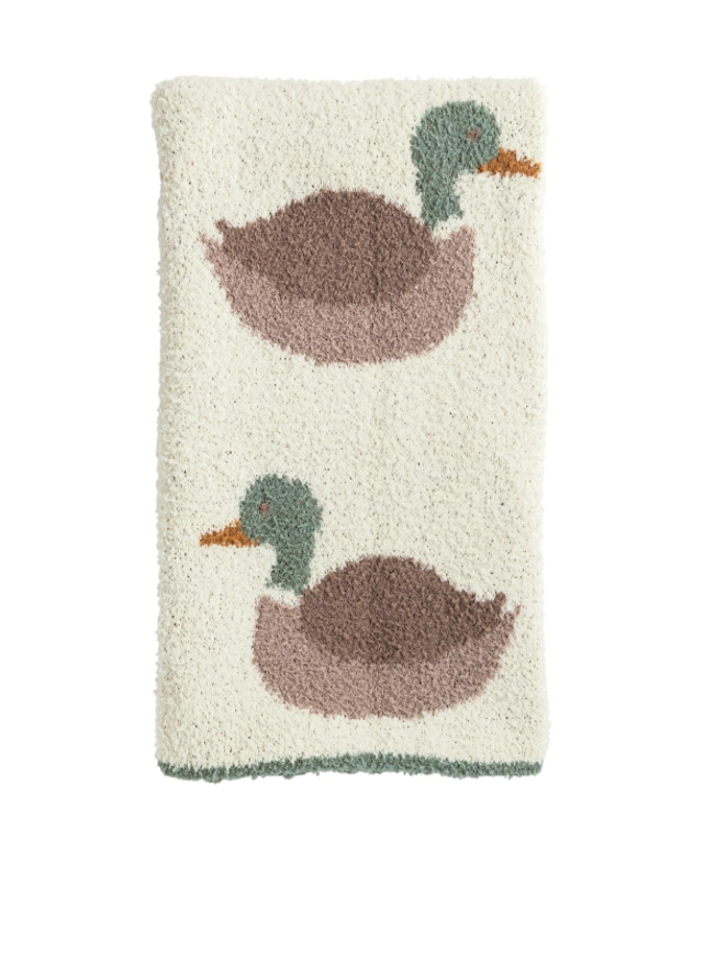 Mallard Chenille Blanket