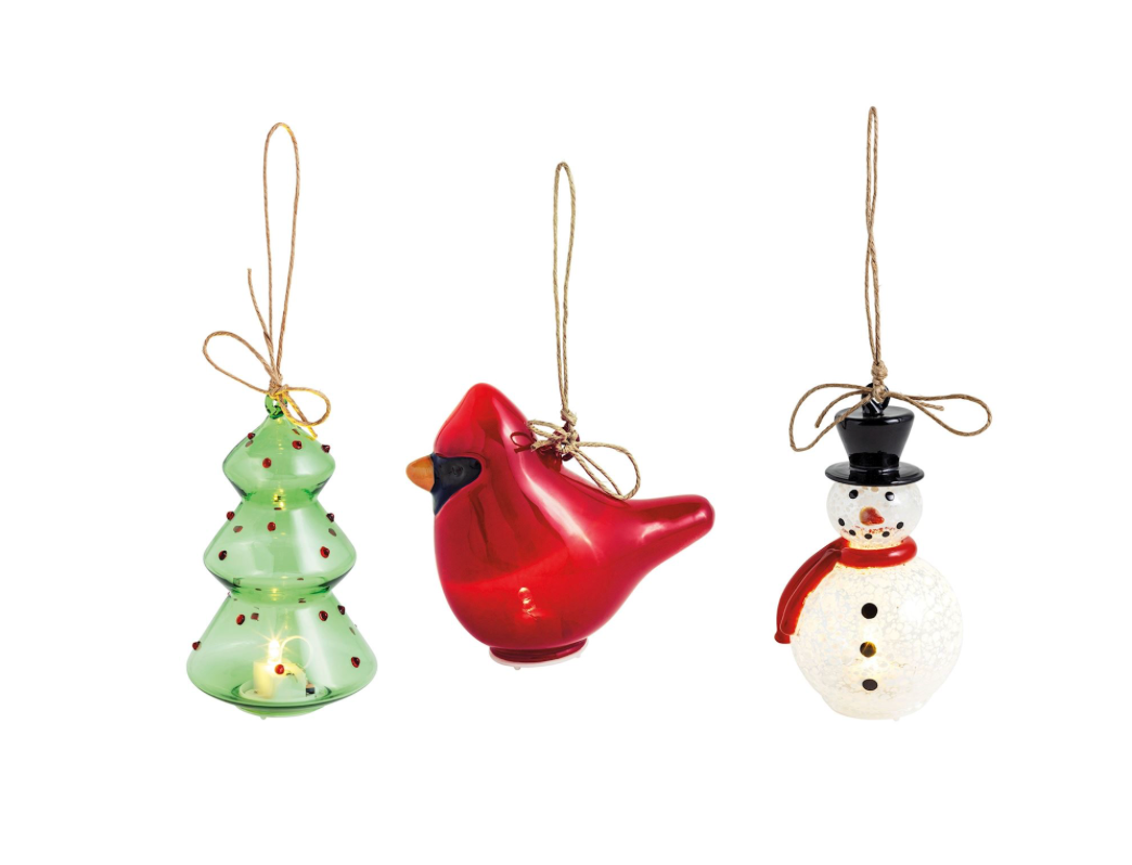 Glass Light-up Ornament