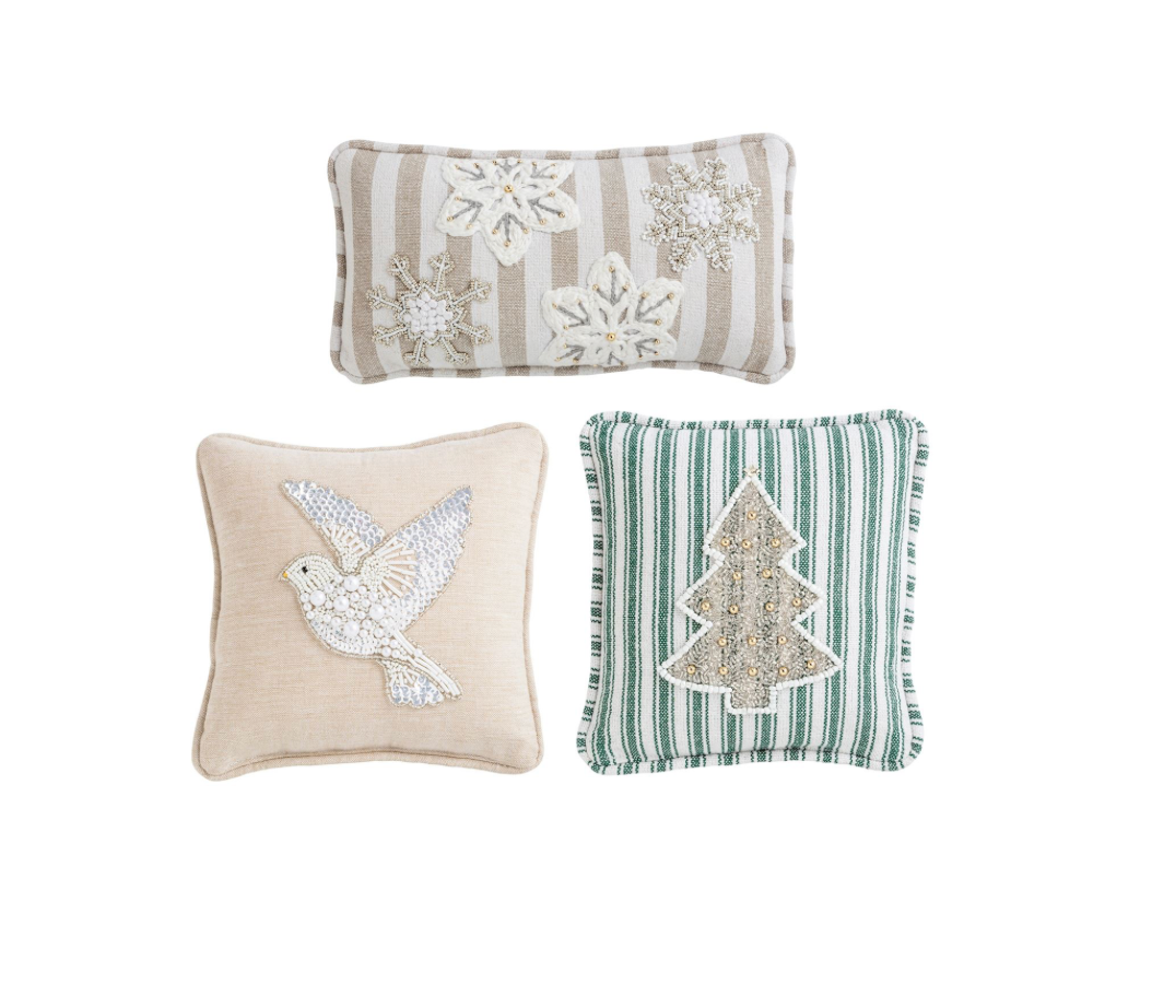 Mini Beaded Pillow
