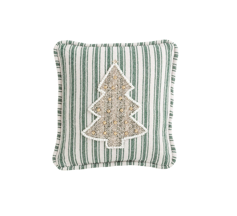Mini Beaded Pillow