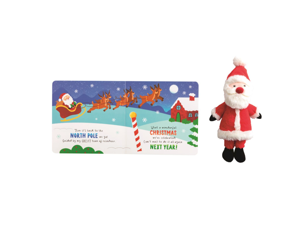Santa Story Book With Plush Toy