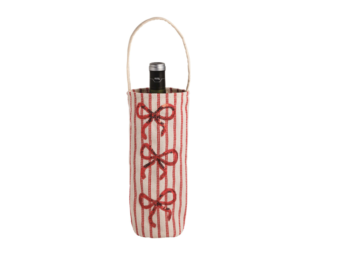 Sequin Wine Bags