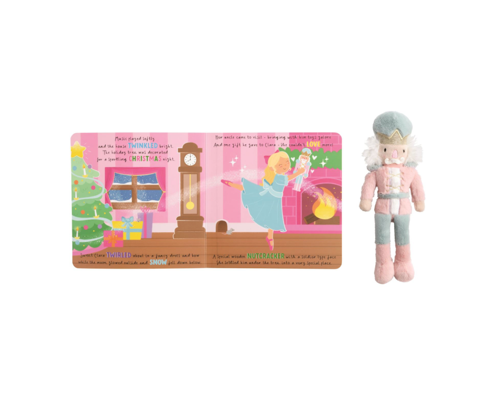 Nutcracker Story Book With Plush Toy