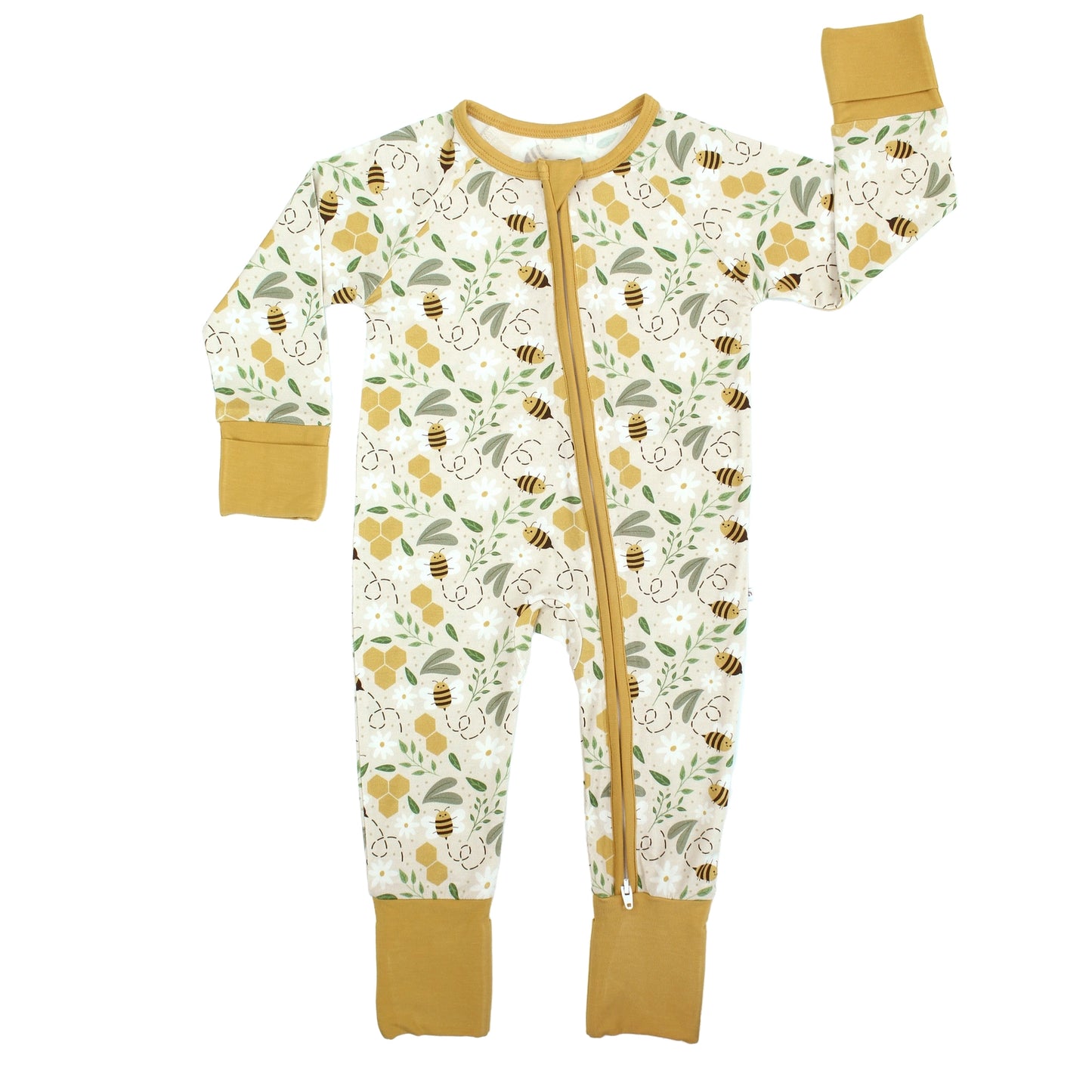 Happy Honey Bees Baby Pajamas