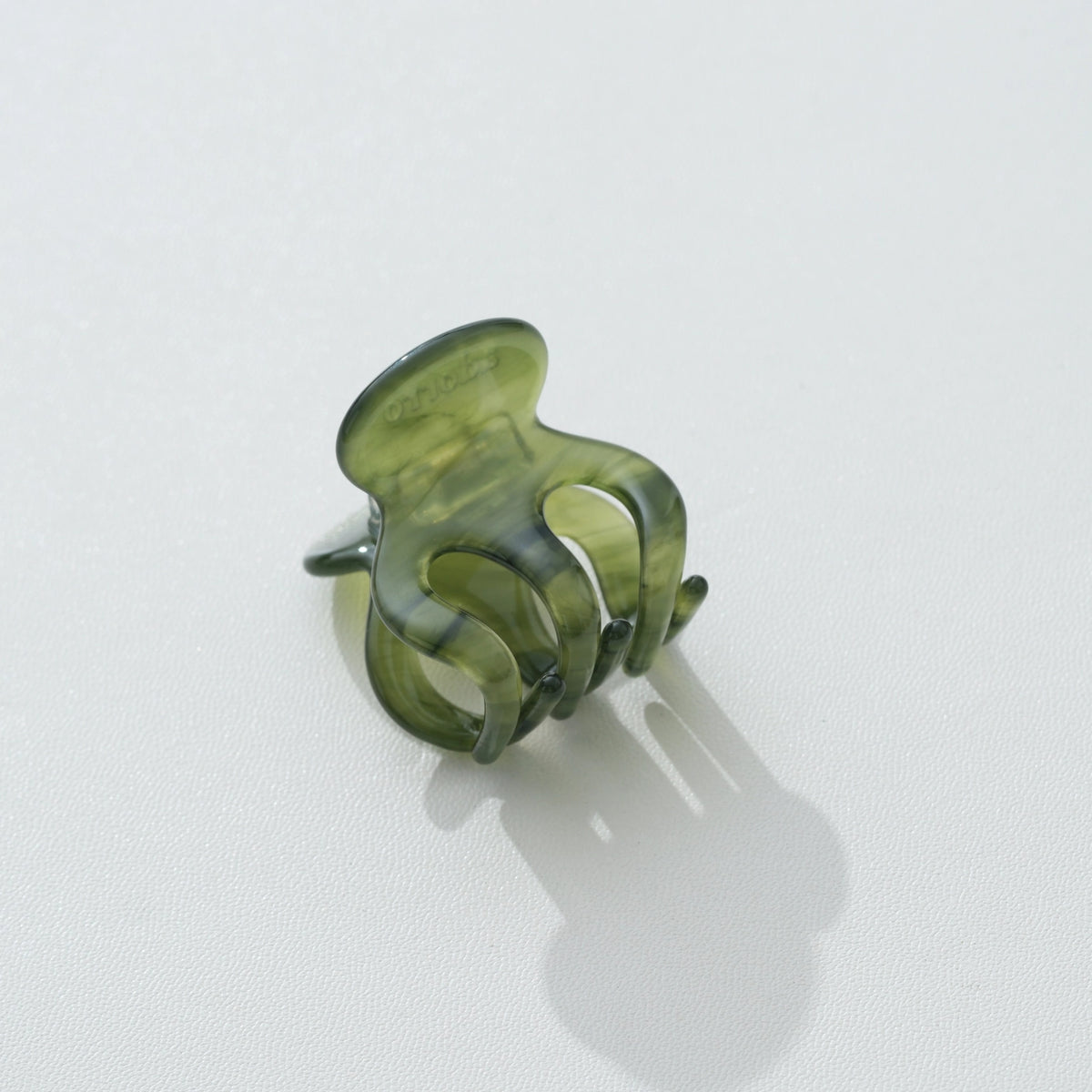 Jade Green Mini Claw Clip