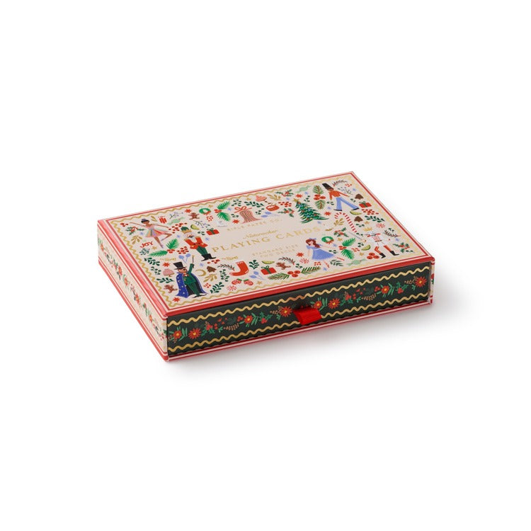 Holly Jolly Nutcracker Playing Card Set