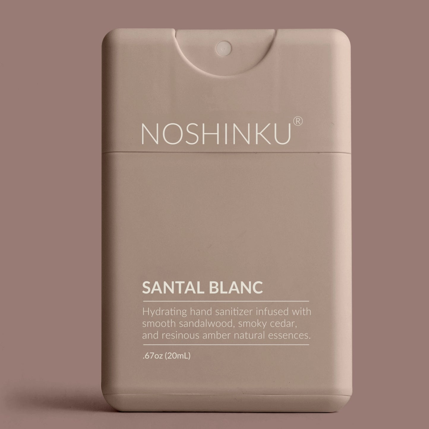 Santal Blanc Hydrating Pocket Hand Sanitizer